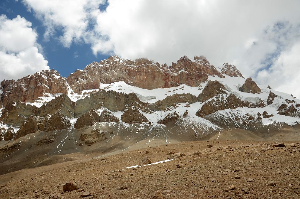 43 Mountain View From Aghil Pass 4810m On Trek To K2 North Face In China